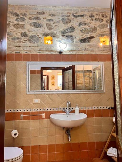 Brezza Marina Apartman Scilla Kültér fotó