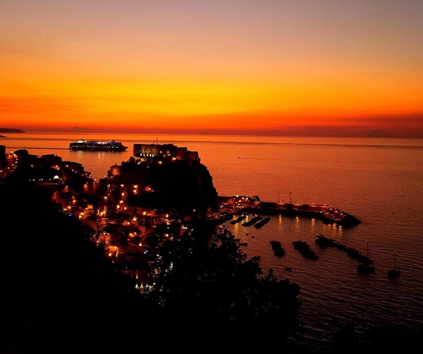 Brezza Marina Apartman Scilla Kültér fotó