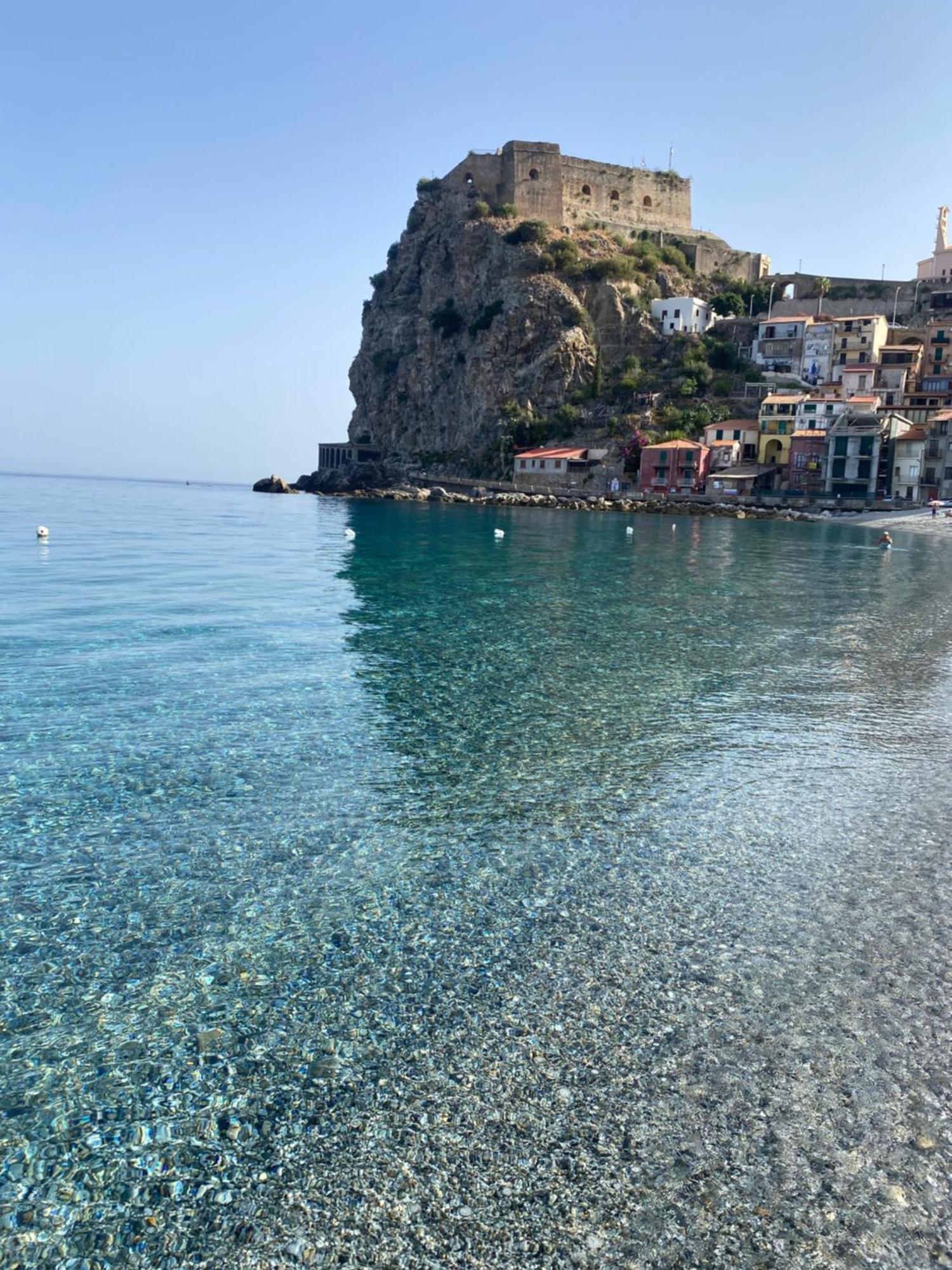 Brezza Marina Apartman Scilla Kültér fotó